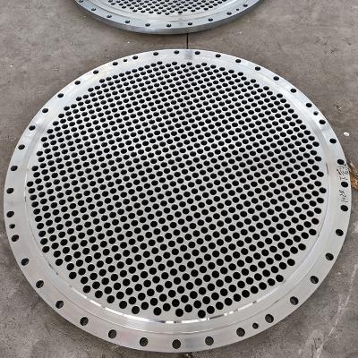 China Petroleum Top popular Heat Exchanger Machining Forged Baffle Tube Sheet Flange Baffle flange for sale