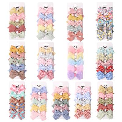 China Hair Decorate IFOND Baby Hair Bow Clips Accessories Boutiques Hair Barrettes Bows For Kids for sale