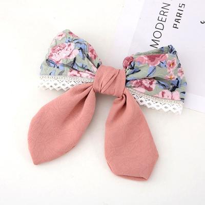 China IFOND Fashion Shape Hot Sale Metal Spring Cloth Rabbit Ear Hair Clips Spring Hair Pin Hair Clip for sale