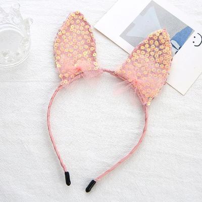 China IFOND Fashion Hair Accessories Headwear Girl Friendly Material Princess With Metal Animal Hair Band Cat Ears Headbands Crown Tiara for sale