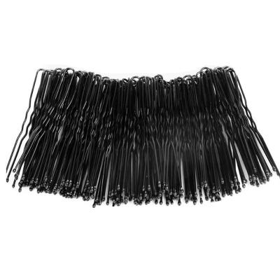 China Hair Decorate IFOND Bobby Pins Black Metal U-shaped Hair Pins for sale