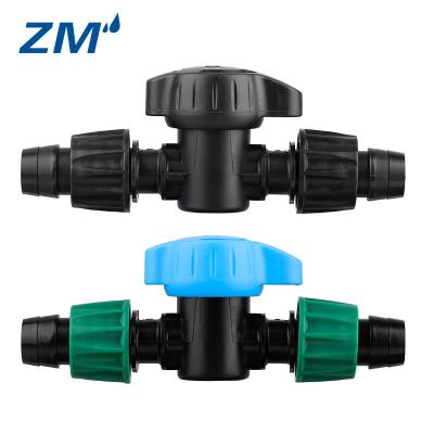 China Irrigation Drip Irrigation Isolation Valve Drip Irrigation Piping Coupling Valve for sale