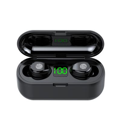 China Powerful Stereo Bass Hot selling audfonos in ear bluetooth audifonos inalambricos audifonos f9 bluetooth earbuds radio for sale