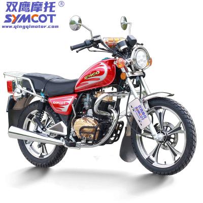 China New GN150 GN200 5 wheel spoke aluminum rim LED headlight with gold ash 150-200cc engine guard fender mp3 engine for sale