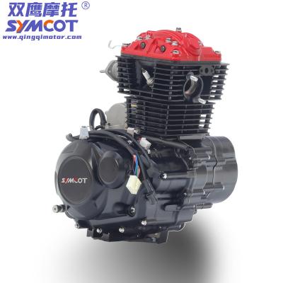 China Air Cooled High Power Motorcycle Engine 125cc 150cc 175cc 185cc 200cc 250cc Engine DOHC 181.2cc 6 Start Electric Speed ​​With Balancer for sale