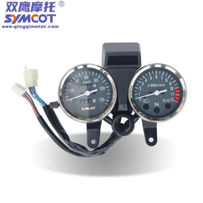 China Motorcycle Meter For GN125 GN150 GN200 GN250 Double Round Meter For Tsuzukii GN250 Model (Z for sale