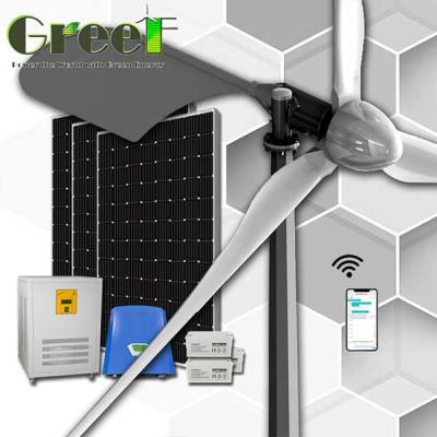 China Sistema de gerador solar trifásico das energias eólicas 1KW para a casa à venda