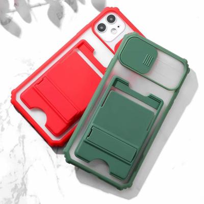 China Shockproof Mobile Back Cover For Samsung Galaxy S22 Plus Mobile Accessories Phone Case Cover Case With Credit Card for sale