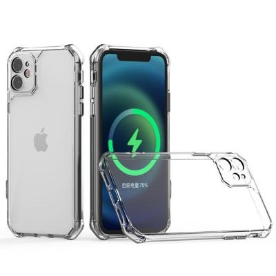 China Light Weight Shockproof And Simple Transparent Acrylic Phone Case For Iphone 13 Pro Max 6.7 for sale