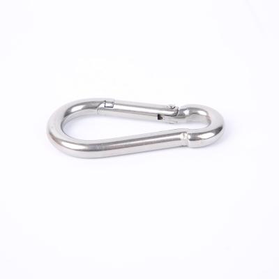 China Heavy Industry customizable 304/316 Stainless steel 4*40mm Mountain spring fastener snap hook for sale