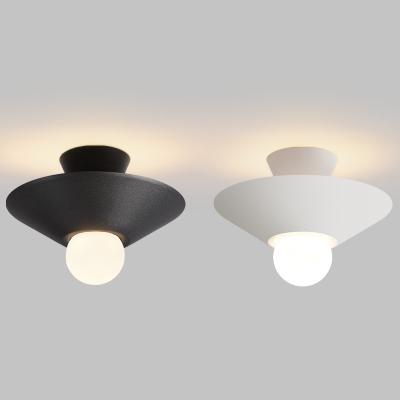 China Surface Mounted 2022 New Modern Design 12W LED Aluminum Black 80Ra White 90 Ra Indoor Decoration Ceiling Light for sale