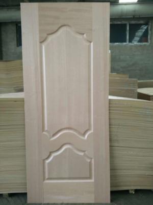 China 5 - 10% Moisture HDF Door Skin High Durabiloity Wood Veneer Door Skin for sale