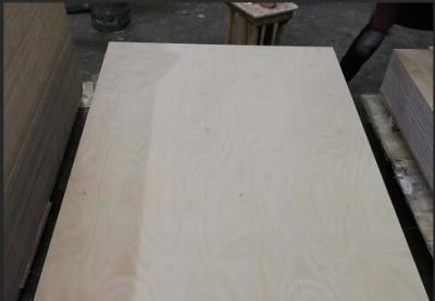 China 18*1220*2440mm White Birch Plywood , Furniture Grade Plywood Eucalyptus Core for sale