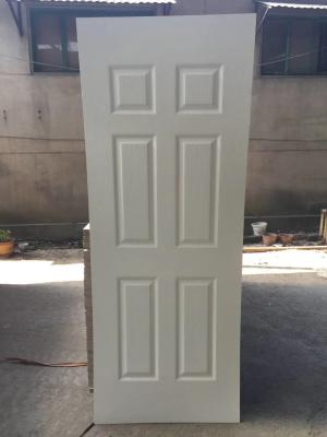 China 2150mm heigh White Primer HDF Door Skin , Environmental Friendly, Model 3 for sale