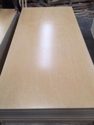 China Vietnam made UV White Birch Plywood , thickness 2.5-25mm , Furniture/Cabinet Grade, EPA for sale