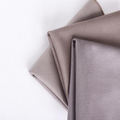 China 2022 New Arrival Breathable Print Face Fabric Faux Leather Embossing Leather Backing Faux Leather Modern Polyester Sofa Fabric for sale