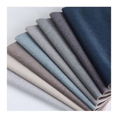 China New Designs Hometextile Sofa Faberic Breathable Custom Velvet Sofa Fabric Wool Cashmere Easy 100% Stain Resistance Clean for sale