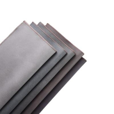 China New Designs 100% Polyester Breathable Custom Faux Leather Hometextile Fabric For Sofa Bed Chair Cushion Easy Sofa Fabric Durable Clean for sale