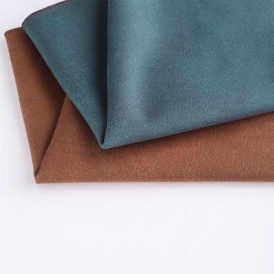 China Hometextile Breathable Custom Faux Leather 100% Polyester Fabric For Sofa Bed Chair Cushion Easy Clean Stain Resistance Sofa Fabric for sale