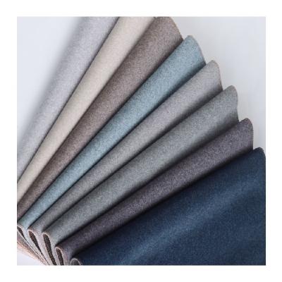 China New Designs Sofa Faberic Polyester Hometextile Velvet Sofa Fabric Wool Cashmere Easy Breathable Custom 100% Clean Water Resistance for sale