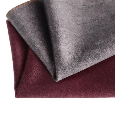 China Latest Design Polyester Hometextile Upholstery Velvet Sofa Fabric Knitted Easy Clean Anti-Static 100% Water Resistance Sofa Fabric for sale