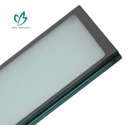 China HEWEI Contemporary Smart Sun Energy Saving Shading Tempered Glass Thermal Insulated Glass Building Glass for sale