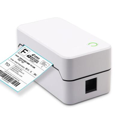 China 3inch80mm IOS/Android/window Bluetooth USB AllWhite style factory price shipping label desktop contracted thermal printer for shipping for sale