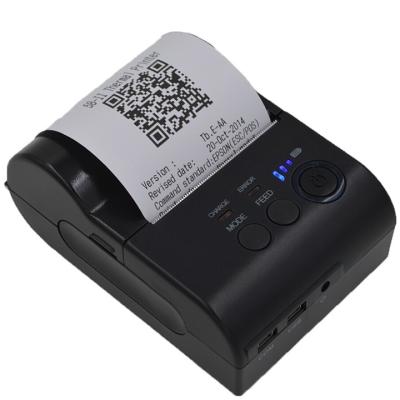 China Blue Thermal Receipt Printer 58mm Android/IOS Thermal Receipt Printer 58mm Tooth Position Printer for sale