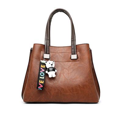 China The Other 2022 New Fashion Luxury Large PU Leather Tote Bag For Women Shoulder Bag Wholesale for sale