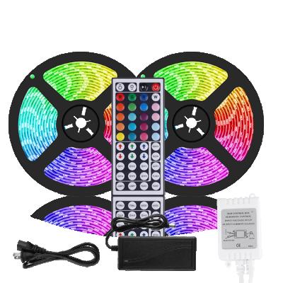 China Complete set of LANDSCAPE 10meter/kit. Full color RGB LED strip light .44key IR remote control. no raincoat. Amazon ebay for sale