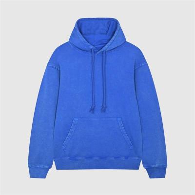 China Anti-wrinkle 2022 new arrivals vintage sweatshirt quality acid washed thick hoodie 420 gsm vintage faded hoodie for sale