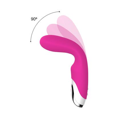 China Vibrador caloroso do silicone de 80 minutos à venda