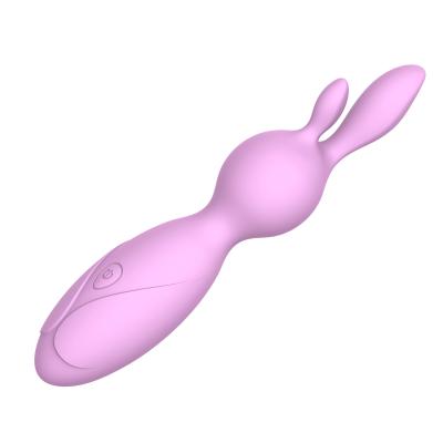 China Vibrador recarregável do silicone do coelho do avoirdupois à venda