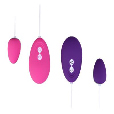 China Rechargeable Bullet Vibrator Sex Toy Wireless Remote Control Silicone Love Egg for sale