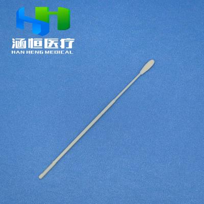 China PP ABS or CE certificates assembled specimen collection oropharyngeal swabs with nylon brush for sale