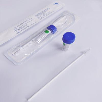 China For taking biological samples from natural cavities for examining medical examination collection kits with assembled nylon brush pp stick for sale