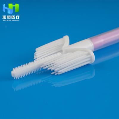 China CE Gynecological Cervical Certificates Disposable Gynecological Cervical Brush Sampler for Cytology and HPV Examination for sale