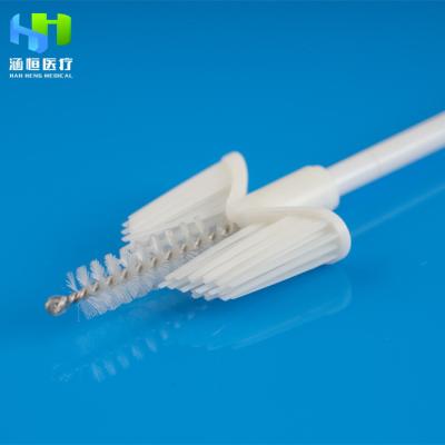 China Medical Sterile Gynecological Gynecological Cervical Brush PE+Nylon Brooms Brush Cervical Sampling Brush With CE-ISO Certificates for sale