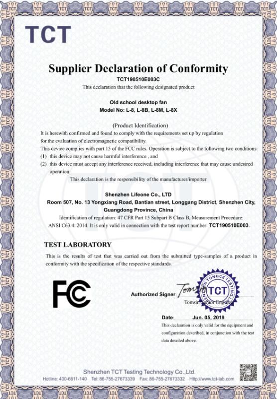 FCC - Shenzhen Yiwuyimei Technology Co., Ltd.