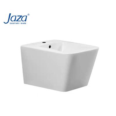 China Modern Ceramic Bathroom Porcelain WC Bidet Bowl One Piece Wall Mounted Bidet Toilet For Female for sale