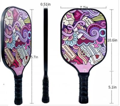 China Shawview New Design Lightweight Full Carbon Padel Paddles Usapa Approved Pickleball Paddle Polymer Textured For Outdoor Indoor Sports for sale