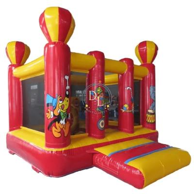 China 2022 New Designed Inflatable PVC Tarpaulin 0.55mm Inflatable Children's Bounce Room Castle Circus Outdoor Activity Bouncer for sale