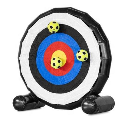 China PVC 0.55mm Tarpaulin 2M Outdoor Carnivals Game Soccer Inflatable Dart Board Inflatable Dart Board For Kids Adults for sale