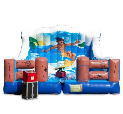 China 0.55mm PVC Tarpaulin Bull Surf Ride Inflatable Mechanical Game Ride Bull Rodeo Amusement Park Ride For Sale for sale