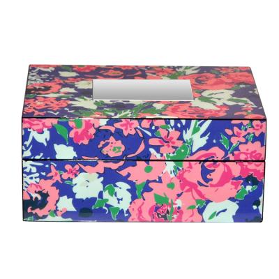 China Vintage Classic Elegant Luxury Customize Unique High Quality Personalize Gift Box Wooden Soap Rose Flower Jewelry Box for sale