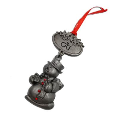 China Custom Metal Plug Coin Christmas Tree Hanging Decoration, Christmas Gift Ornament for sale