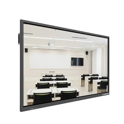 China School Teacher 75 Inch Board Classroom Video Mic Online Marker Customized Screen Transparent Educational School Touch Meeting Player for sale