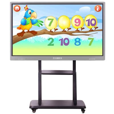 China School Teacher 75 Inch 4k Panel Interactive Smart Whiteboard Led Monitor Touch Screen All In One Smart Education Boards For Schools for sale