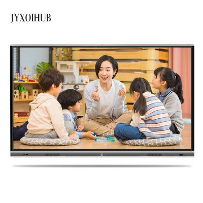 China School Teaching Indoor 75 Inch All In One Resistive Cheap Board Selling Touch Customized Mobile Kiosk Best Flexible Advertising Screen for sale