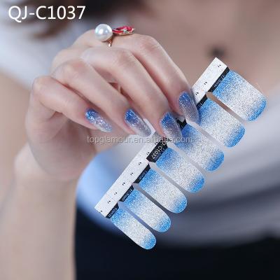 China Nail Art Super Sticky Long Lasting Waterproof Gradient Nail Polish Quick Strips for sale